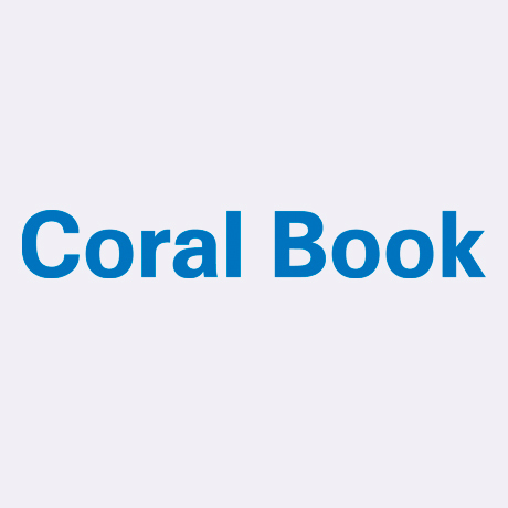 Coral Book White 100g 100x70 PC 250FG White